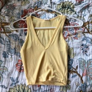 Yellow tank